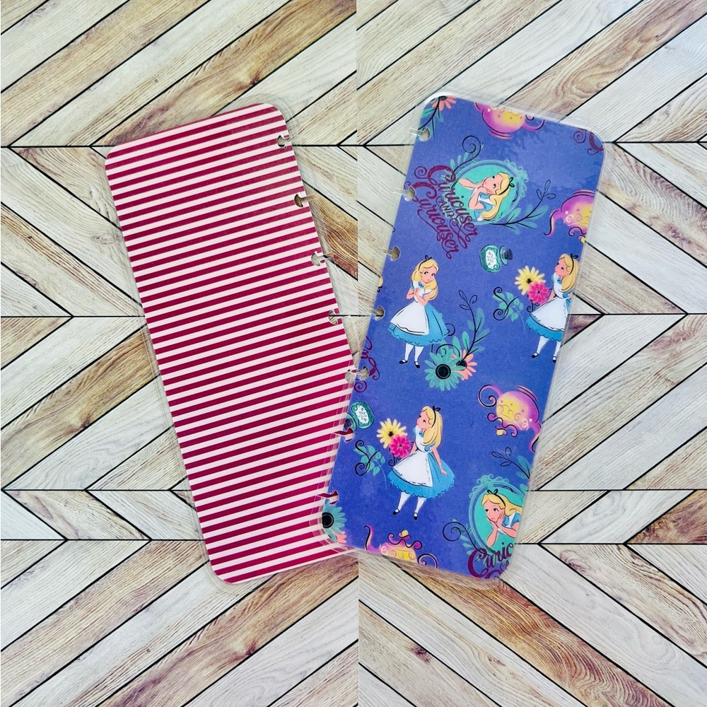 Happy planner skinny mini size undated alice in wonderland - Picture 12 of 16